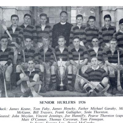 St Marys College Senior Hurlers 1936